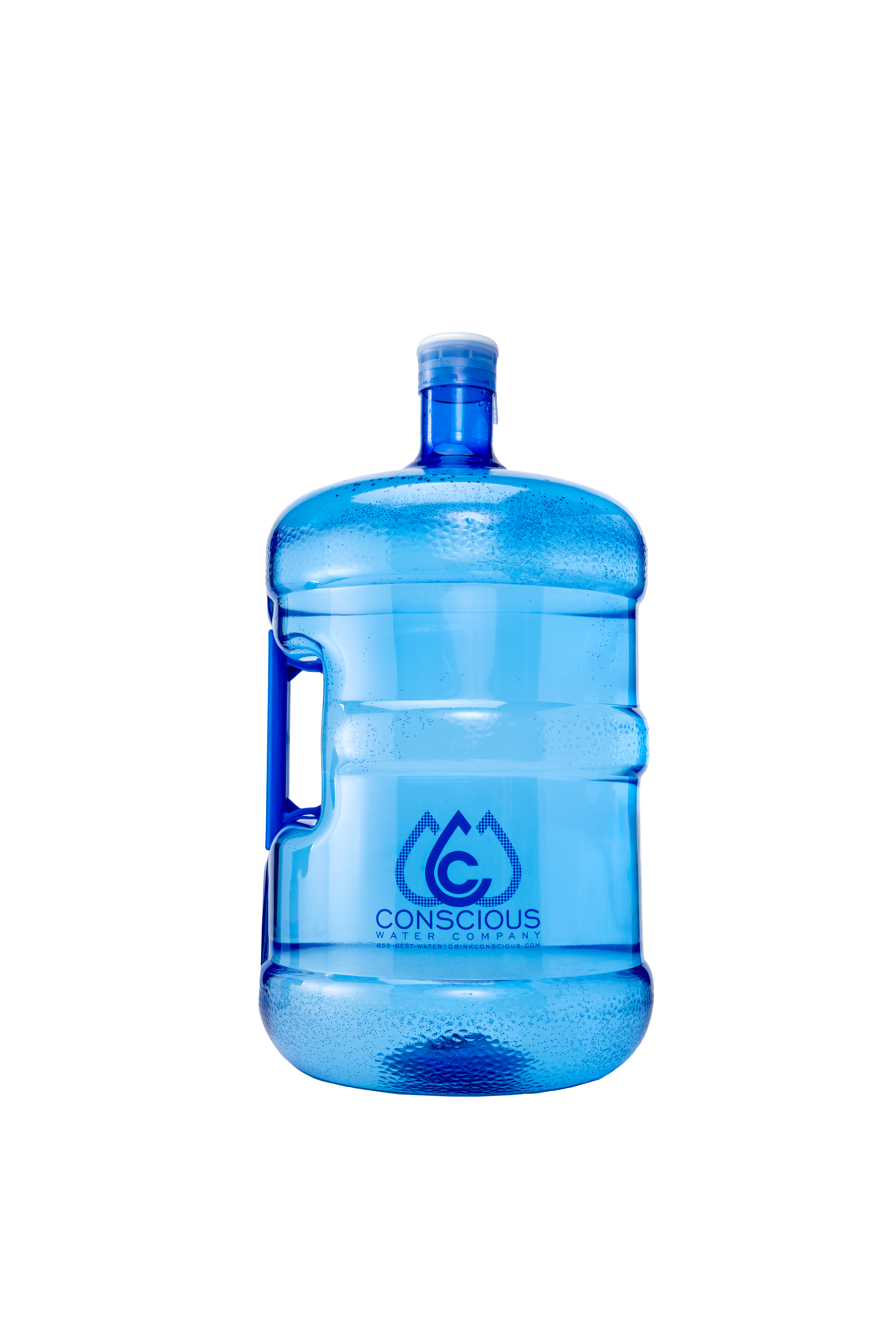 MineralPlus™ 5-Gallon premium water product showing crystal clear mineral-enhanced water